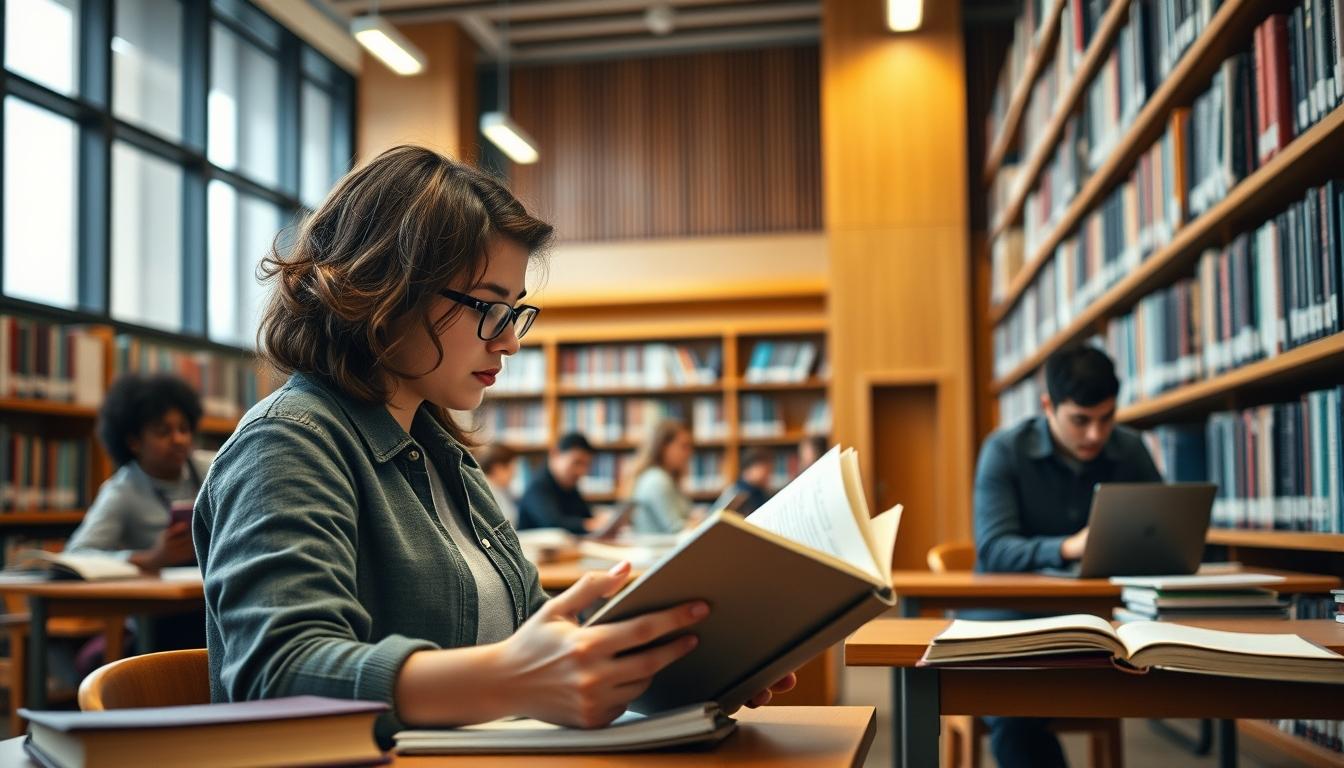 Student using online courses for flexible education